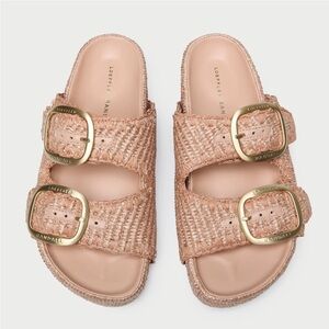 Loeffler Randall Theo Blush Two-Band Sandal